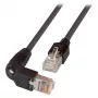 EFB RJ45 patch-kaapeli Cat.5e S/UTP PVC TM11 1x90 musta 0,25 m
