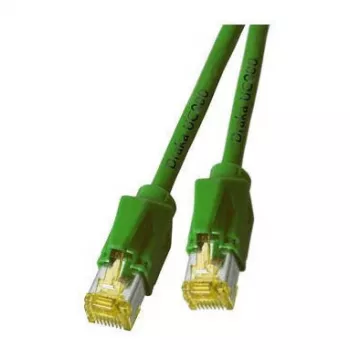 EFB RJ45 patch-kaapeli Cat.6A S/FTP LSZH Draka UC900 TM31 vihreä 0,25 m