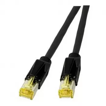 EFB RJ45 patch-kaapeli Cat.6A S/FTP LSZH Draka UC900 TM31 musta 50 m