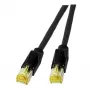 EFB RJ45 patch-kaapeli Cat.6A S/FTP LSZH Draka UC900 TM31 musta 50 m