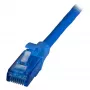 EFB RJ45 patch-kaapeli Cat.6A U/UTP LSZH Premium 500MHz sininen 0,15 m