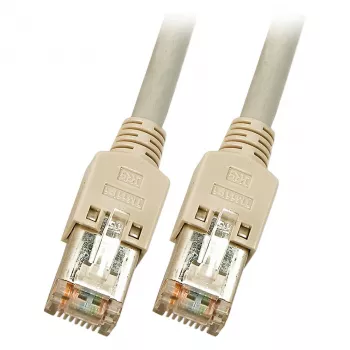 EFB RJ45-patchkaapeli Cat.5e F/UTP LSZH Draka UC300 TM11 harmaa 0,25m