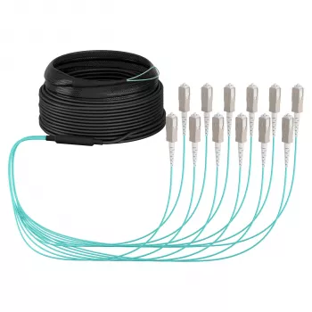 EFB trunk-kaapeli U-DQ(ZN)BH OM3 12G (1x12) SC-SC 10m Dca LSZH