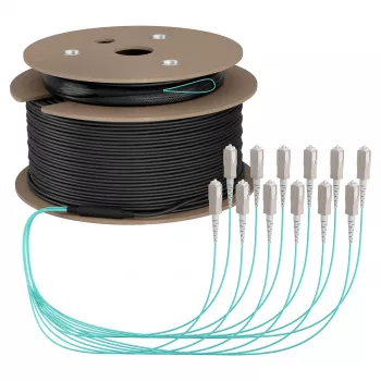 EFB trunk-kaapeli U-DQ(ZN)BH OM3 12G (1x12) SC-SC 70m Dca LSZH