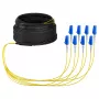 EFB Trunk-kaapeli U-DQ(ZN)BH OS2 8E (1x8) LC-LC 10m Dca LSZH G657A1
