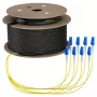 EFB Trunk-kaapeli U-DQ(ZN)BH OS2 8E (1x8) LC-LC 130m Dca LSZH G657A1