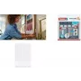 tesa Powerstrips CLICK tarranauha MEDIUM Slim, valkoinen kuvien ja matalien seinäkoristeiden kiinnittämiseen, - 1 kpl (77721-00030)