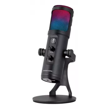 Deltaco Gaming RGB suoratoistomikrofoni musta