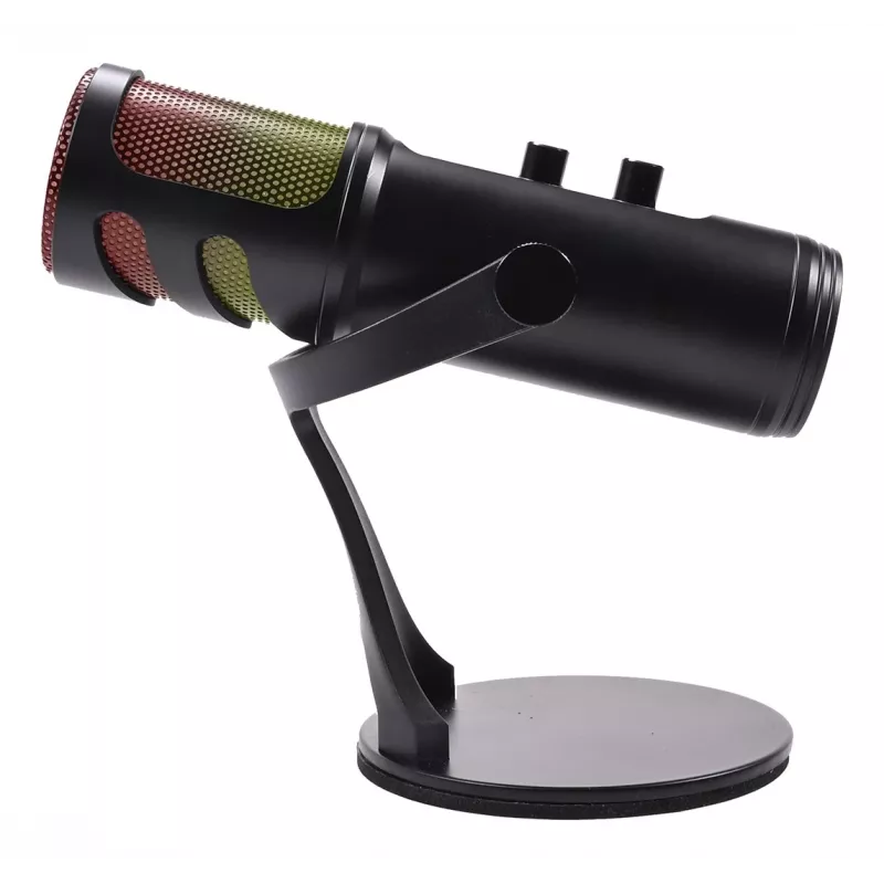 Deltaco Gaming RGB suoratoistomikrofoni musta