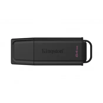Kingston Technology DataTraveler 64GB kannettava USB 3.2 Gen 1 Exodia musta