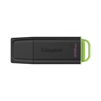 Kingston Technology DataTraveler 256GB kannettava USB 3.2 Gen 1 Exodia musta/vihreä