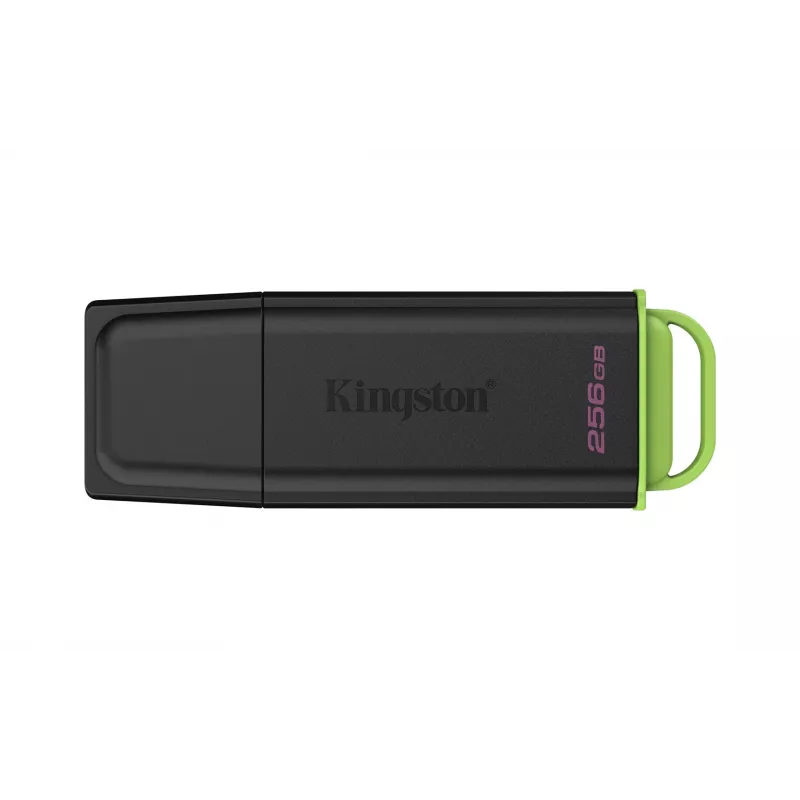 Kingston Technology DataTraveler 256GB kannettava USB 3.2 Gen 1 Exodia musta/vihreä
