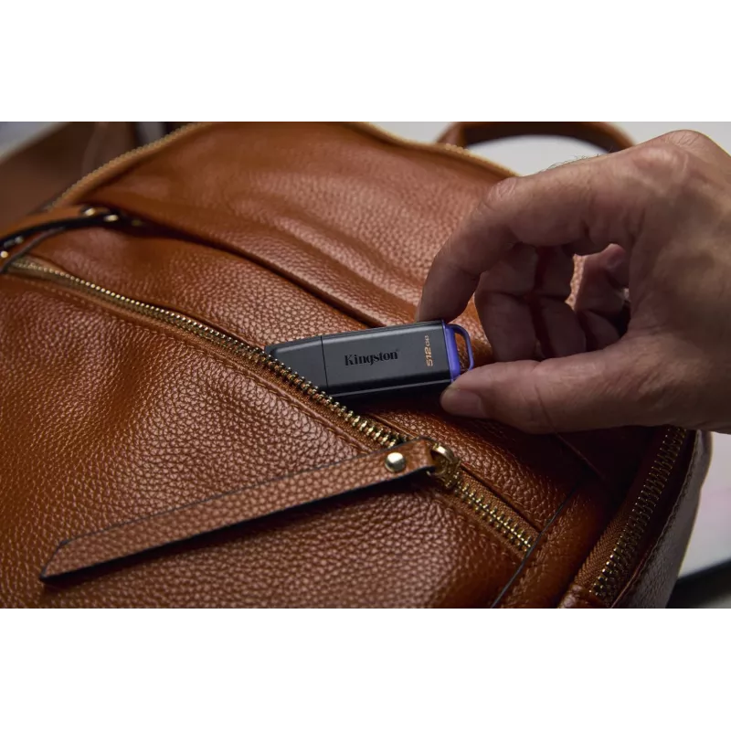 Kingston Technology DataTraveler 512GB kannettava USB 3.2 Gen 1 Exodia musta/violetti
