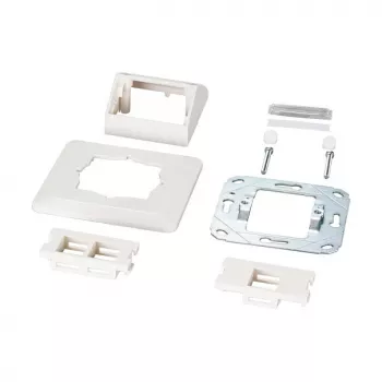 EFB monikäyttöinen kehyssarja 1- ja 2-porttisella adapterilla Keystone-muoto (HDMI, USB,