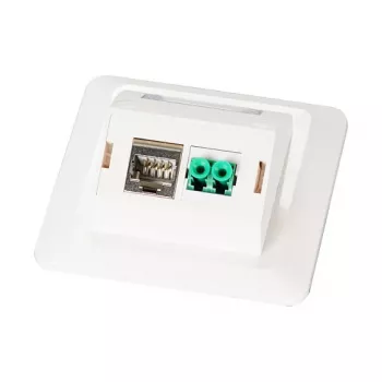 EFB monikäyttöinen kehyssarja 1- ja 2-porttisella adapterilla Keystone-muoto (HDMI, USB,