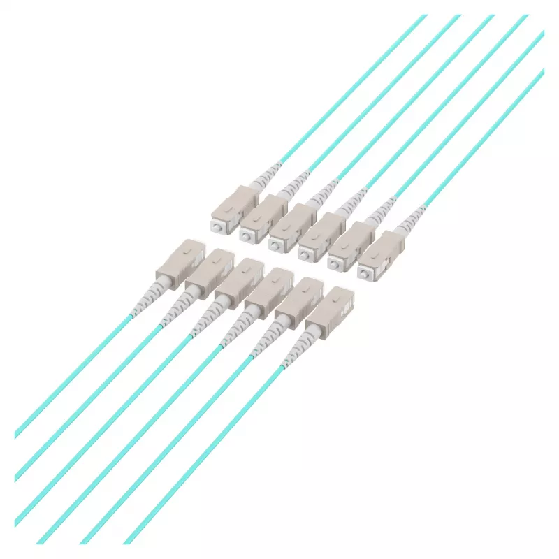 EFB trunk-kaapeli U-DQ(ZN)BH OM3 12G (1x12) SC-SC 100 m Dca LSZH