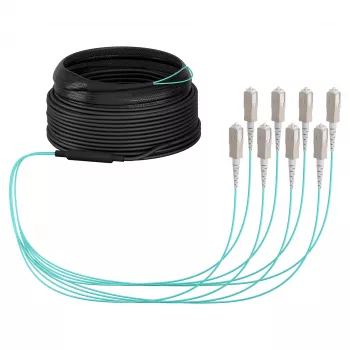 EFB Trunk-kaapeli U-DQ(ZN)BH OM3 8G (1x8) SC-SC 10m Dca LSZH