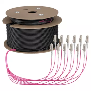 EFB Trunk-kaapeli U-DQ(ZN)BH OM4 12G (1x12) LC-LC 200m Dca LSZH