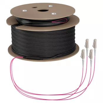 EFB Trunk-kaapeli U-DQ(ZN)BH OM4 4G (1x4) LC-LC 50m Dca LSZH