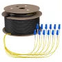 EFB Trunk-kaapeli U-DQ(ZN)BH OS2 12E (1x12) LC-LC 50m Dca LSZH G657A1