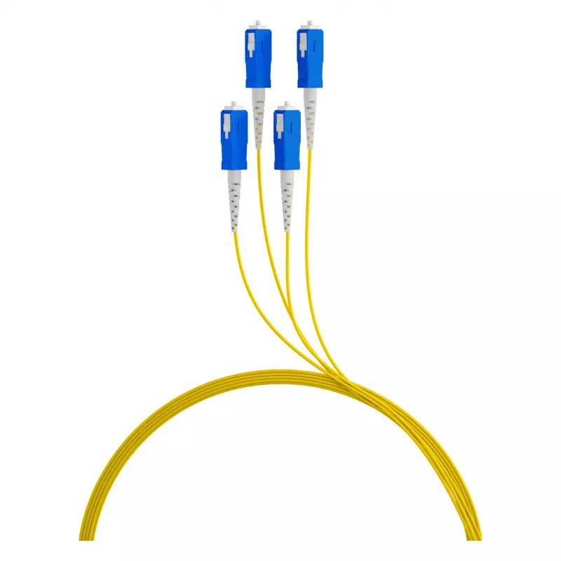 EFB Trunk-kaapeli U-DQ(ZN)BH OS2 4E (1x4) SC-SC 120m Dca LSZH G657A1
