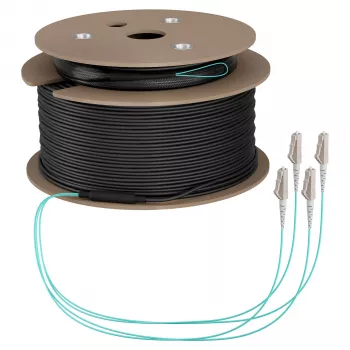 EFB Trunk-kaapeli U-DQ(ZN)BH OM3 4G (1x4) LC-LC 190m Dca LSZH