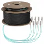 EFB Trunk-kaapeli U-DQ(ZN)BH OM3 8G (1x8) LC-LC 190m Dca LSZH