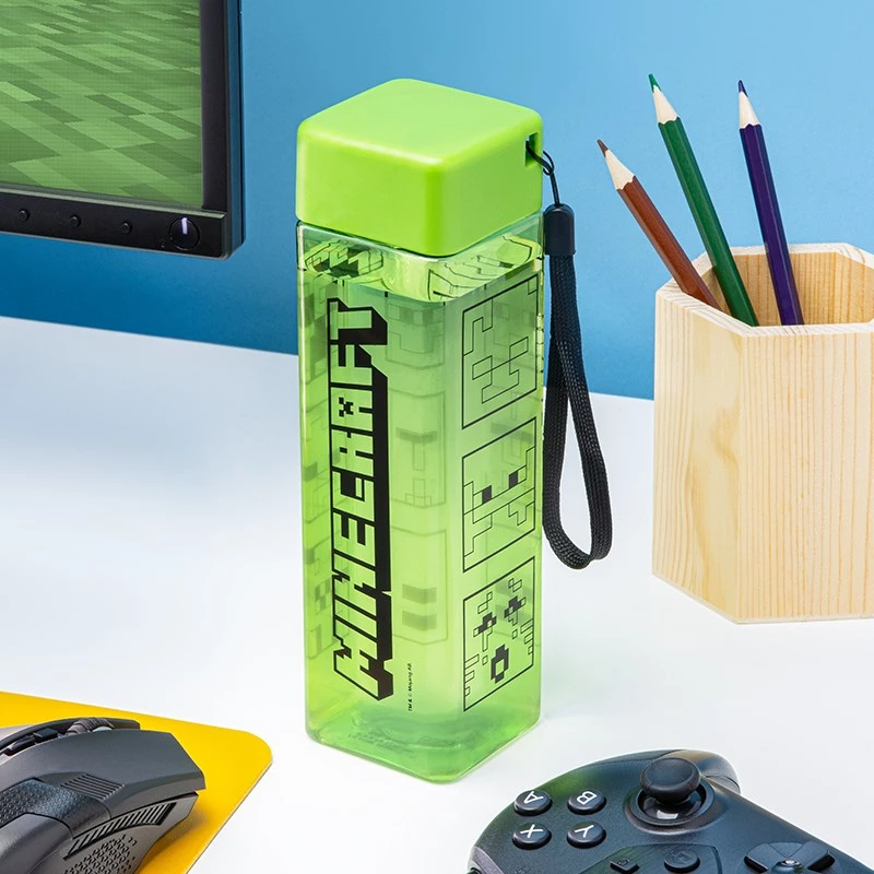 Minecraft uudelleenkäytettävä pullo 500 ml