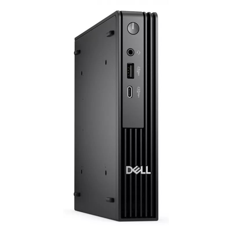 DELL Pro QCM1255 AMD Ryzen™ 3 PRO 8300GE 8 GB DDR5-SDRAM 512 GB SSD Windows 11 Pro Micro PC Mini PC musta