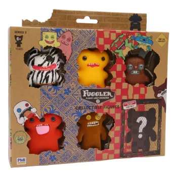 Fuggler S2 figuurit – 6 kpl:n Deluxe-laatikko (valikoima)