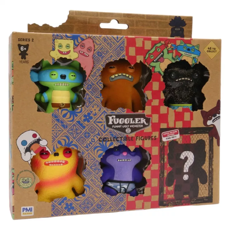 Fuggler S2 figuurit – 6 kpl:n Deluxe-laatikko (valikoima)