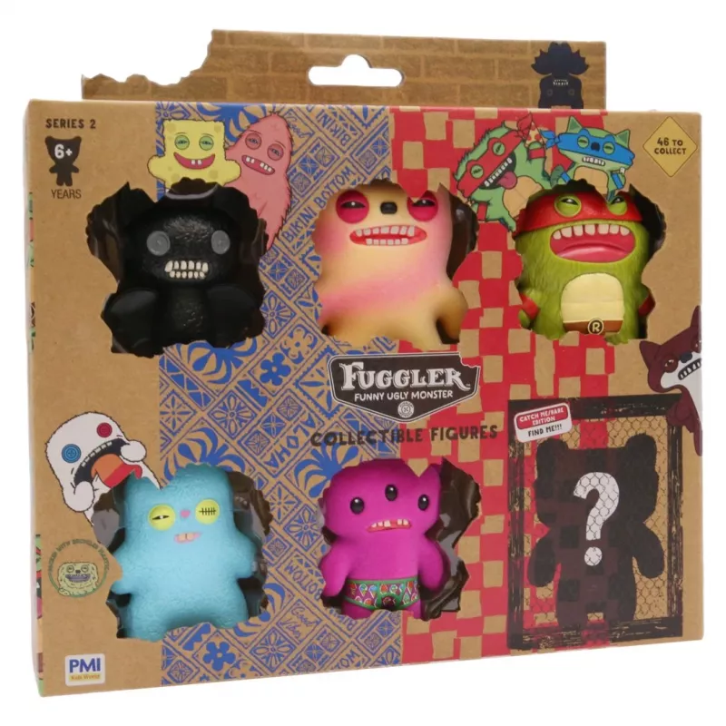 Fuggler S2 figuurit – 6 kpl:n Deluxe-laatikko (valikoima)