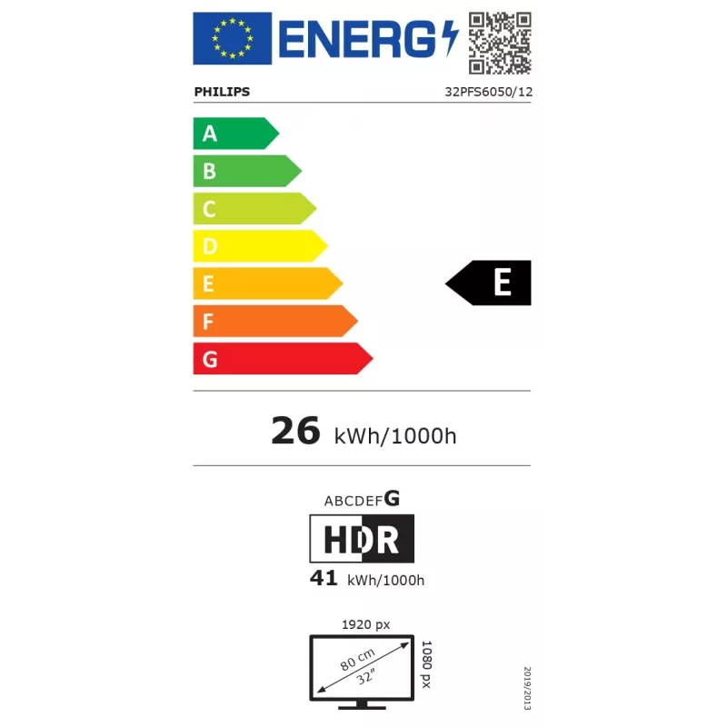 Philips 2K LED TV | 32PFS6050/12 | 32 | älytelevisio | TITAN OS