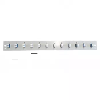 Etulevymoduuli EFB Elektronik SB-FP-S-12SC-S-OS2 — 12× LC-duplex-liitäntä, OS2, musta