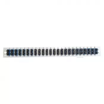 Etulevykehyksen sisäosa EFB Elektronik SB-FP-S-24SC-D-V-OS2 — 24× SC-duplex-liitäntä, OS2, pystysuora, musta