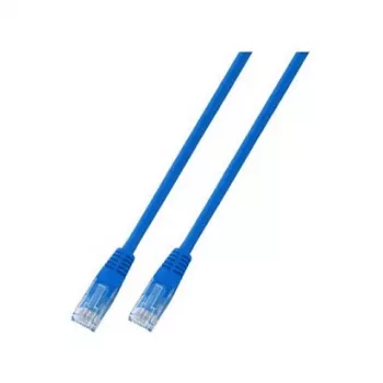 EFB-Elektronik RJ45-verkkokaapeli Cat.6 U/UTP PVC CCA sininen 7,5 m Valmistaja: EFB Elektronik (K8100BL.7,5)