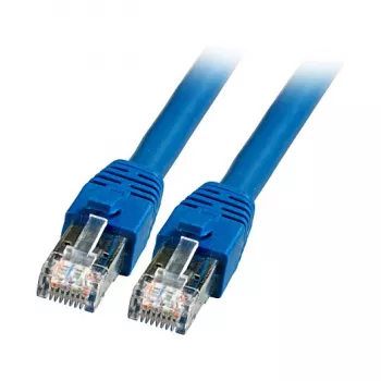 EFB-Elektronik RJ45-verkkokaapeli Cat.8.1 S/FTP LSZH BC sininen 3 m Valmistaja: EFB Elektronik (K5528BL.3)
