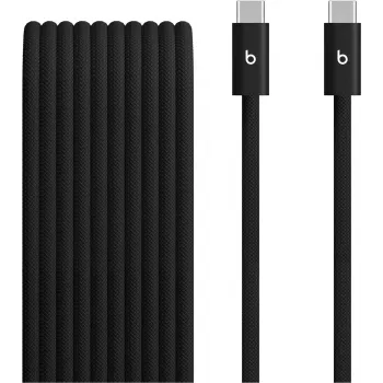 Apple Beats 240W USB-C - USB-C punottu kaapeli 3 m Bolt musta MHX64ZM/A