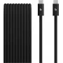 Apple Beats 240W USB-C - USB-C punottu kaapeli 3 m Bolt musta MHX64ZM/A