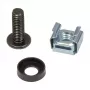 Kiinnityssarja M6, ruuvit 20 mm, 50 kpl:n pakkaus, musta, Good Connections® (GC-N0099)