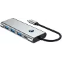VALUE USB-C-telakka 7-in-1, 4K60 1xHDMI, 3xUSB-A, 1xSD/microSD, 1xC PD (12.99.1144)
