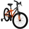 BMX-polkupyörä Huffy HX PRO 20 alumiini, musta-oranssi (53005W)