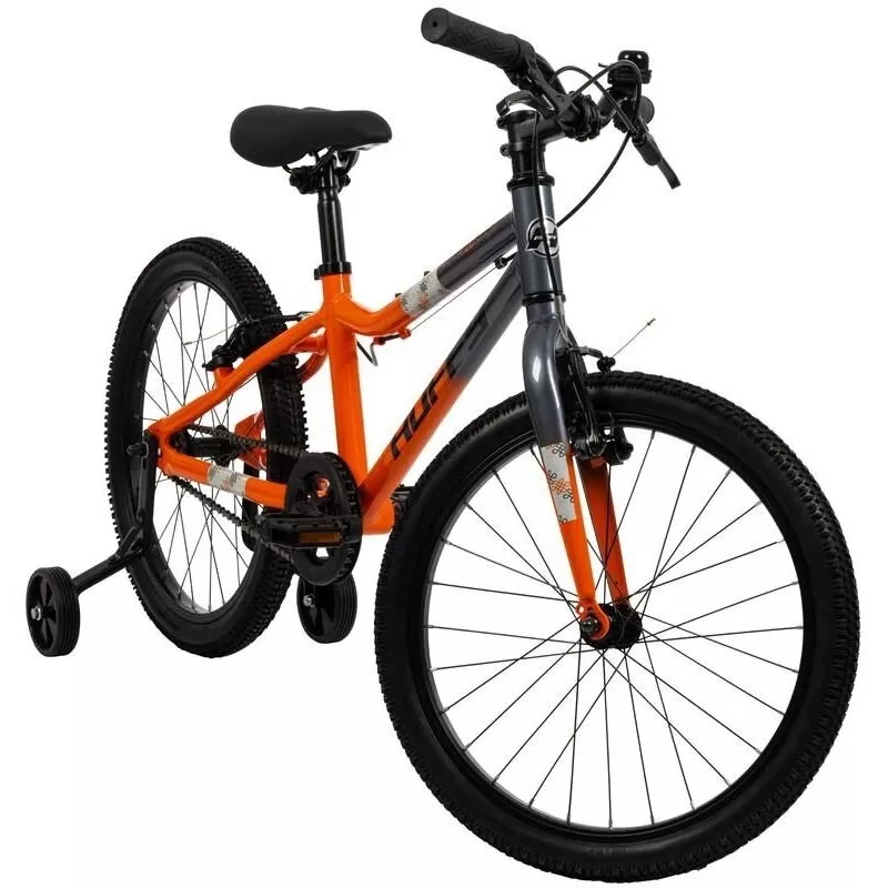 BMX-polkupyörä Huffy HX PRO 20 alumiini, musta-oranssi (53005W)