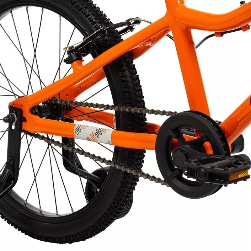 BMX-polkupyörä Huffy HX PRO 20 alumiini, musta-oranssi (53005W)