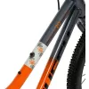BMX-polkupyörä Huffy HX PRO 20 alumiini, musta-oranssi (53005W)