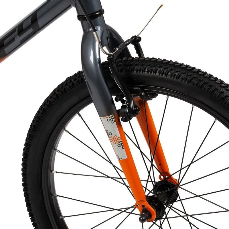 BMX-polkupyörä Huffy HX PRO 20 alumiini, musta-oranssi (53005W)