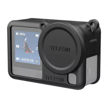 Suojakotelo kantohihnalla ja objektiivinsuojuksella DJI Osmo Action 6 / S6-ptc-11