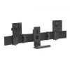 Ergotron TRACE Dual Conversion Kit - asennusosat (levyt, kahva, 2 liukuniveltä)