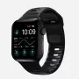 NOMAD Sport Band - ranneke Apple Watch 46mm/49mm FKM (musta)