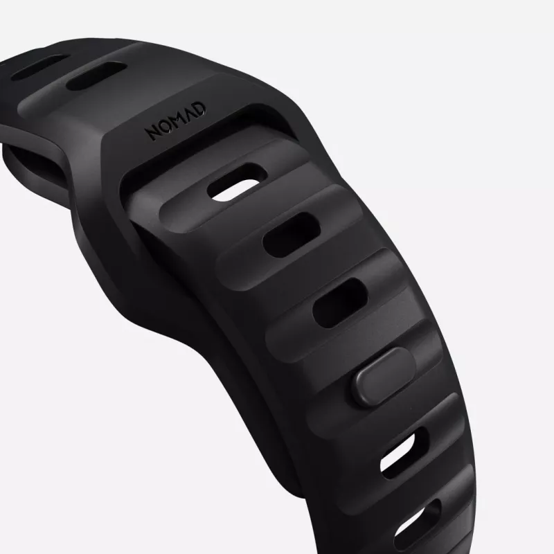 NOMAD Sport Band - ranneke Apple Watch 46mm/49mm FKM (musta)